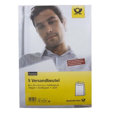 Versandbeutel B4, 5er-Pack