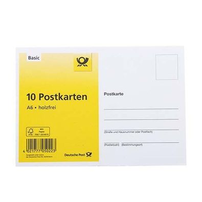 10 Postkarten