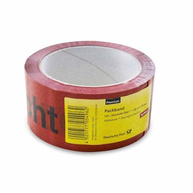 Packband Vorsicht Glas 66 m x 50 mm