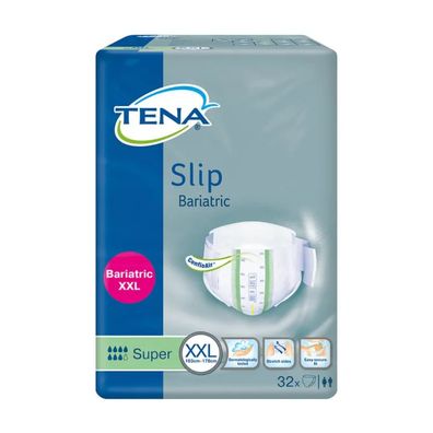 TENA ProSkin Slip Bariatic Super Inkontinenzvorlage Gr. XXL | Packung (32 Stück)