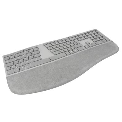 Microsoft Surface Ergonomic Keyboard Ergonomische Tastatur 3RA-00005 Alcantare grau