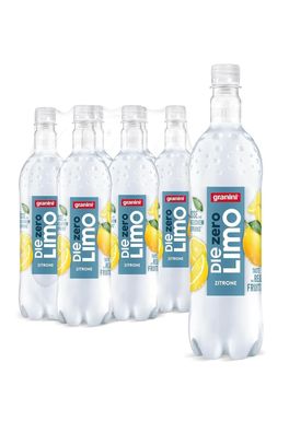 Die Limo von granini Zero Zitrone (6x 1l), vegan