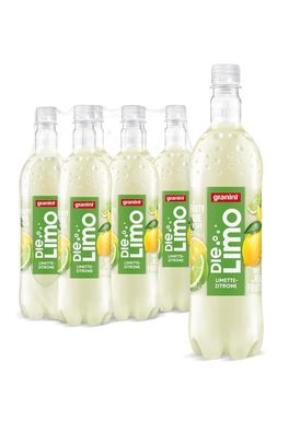 Die Limo von granini Limette Zitrone (6x 1l), vegan