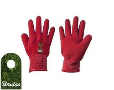 Gartenhandschuhe Schutzhandschuhe Kinderhandschuhe Latex Größe 6 BRADAS
