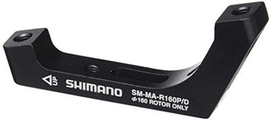 Shimano Scheibenbremsadapter Für Flat Mo hinten 160 mm