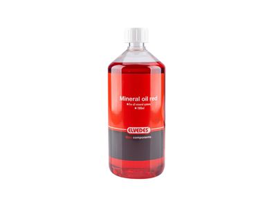 Elvedes Bremsflüssigkeit "Red" Mineralöl 1000 ml Flasche