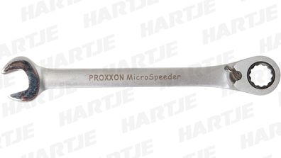 Proxxon Ratschenschlüssel "MicroSpeeder", Ringmaul, ringseit
