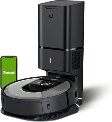 iRobot Roomba i7+ (i7556) Saugroboter, automatische Absaugstation