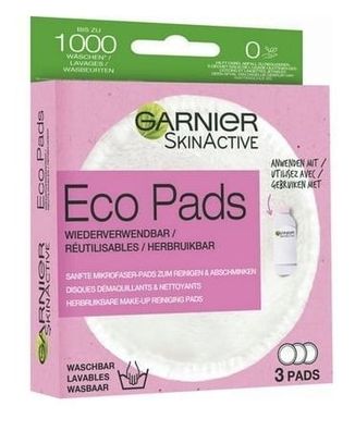 Garnier Eco Pads, Makeup-Entferner, 3er Pack