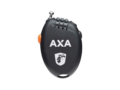 AXA Zahlen-Kabelschloss "Roll" SB-verpac schwarz