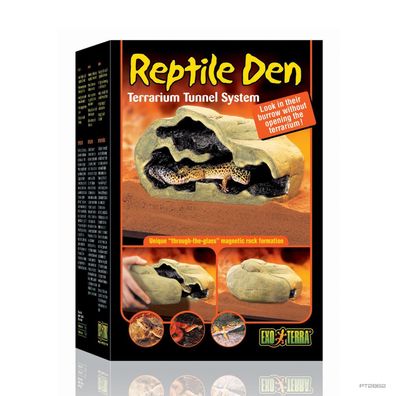 Exo Terra Reptile Den Medium - Terrarium Reptilien Höhle Versteck Stein