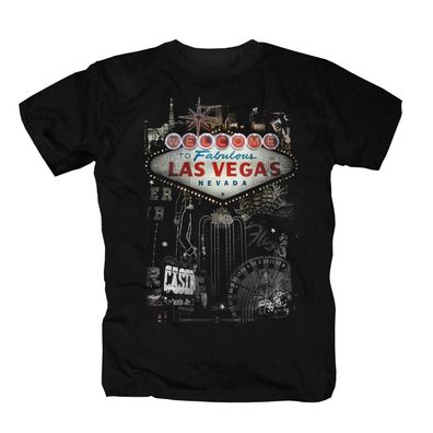 Las Vegas USA Casino Nevada America Wüste USA retro T-Shirt S-5XL