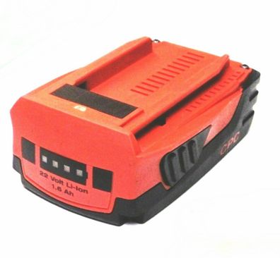 Original Hilti Akku B 22 / Li 22 V Neu Bestückt mit 2,6 Ah Compact