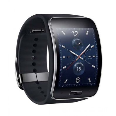 Samsung Gear S R750 3G Smartwatch Blue Black Wie Neu White Box