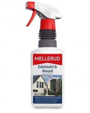 Mellerud Edelstahl & Metall ReinigerSpray für Metall-Oberflächen im Innen- und Außen