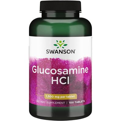 Swanson, Glucosamine HCL, 1,500mg, 100 Tabletten