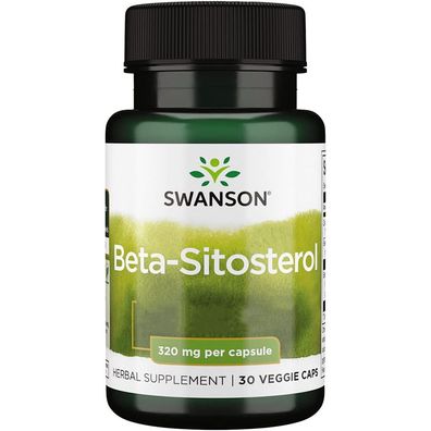 Swanson, Beta-Sitosterol, 320mg, 30 Veg. Kapseln