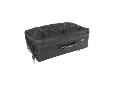 Haberland Doppeltasche "Touring 6000" Vo Topcase, schwarz, kompatibel mit Einzel- ...
