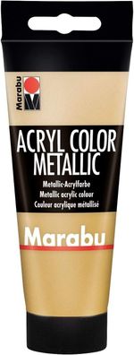 Marabu Acrylfarbe Acryl Color Gold 084 Künstler Malfarbe Acrylmalen