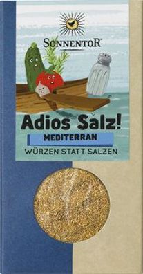 Sonnentor 6x Adios Salz! Gemüsemischung mediterran, Packung 50g