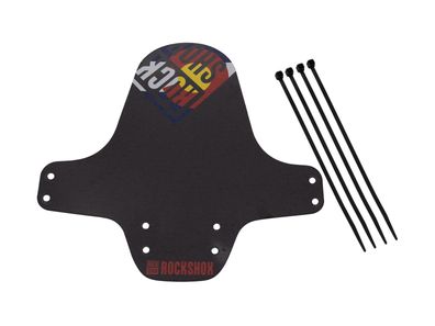 Rockshox Steckradschutz "Fender" Kunstst schwarz / Flagge Colorado