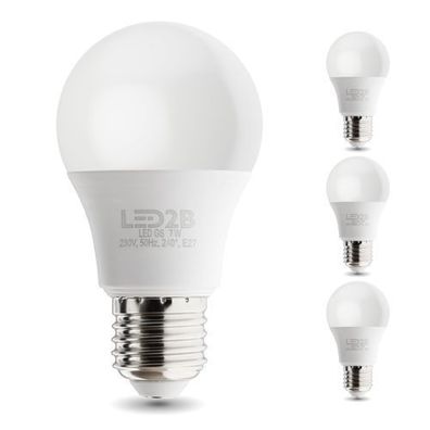 LED Glühbirne LED2B E27-Sockel GS 7W Warmweiß 3000K 600lm Birne