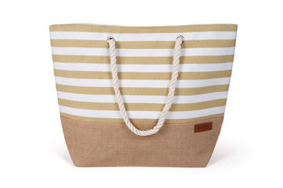 Strandtasche mit Knopfverschluss Badetasche Freizeittasche groß Sommer Tasche Shopper