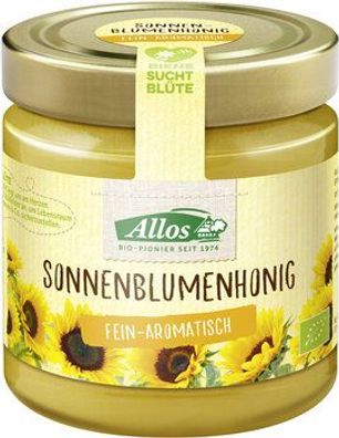 Allos 6x Sonnenblumenhonig 500g