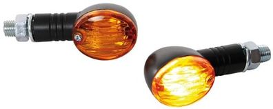 SPEC-X Blinker "Mini-Bullet" SB-verpackt Glas orange, kurzarm