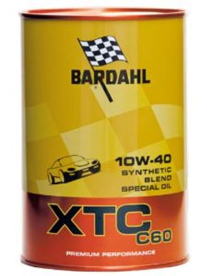 Bardahl XTC C60 10W-40 MOTOR OIL (Auto) - 1 Liter-Flasche