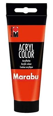 Marabu Acrylfarbe Acryl Color Zinnoberrot 006 Künstler Malfarbe Acrylmalen