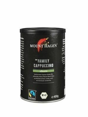 MOUNT HAGEN 6x Mount Hagen Bio FT Family Cappuccino Dose 400g
