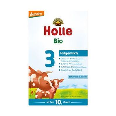 Holle 3x Bio-Folgemilch 3 600g