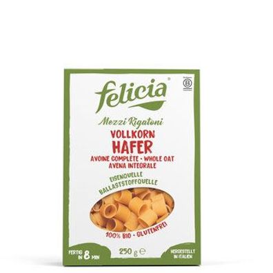 Felicia 6x Felicia Bio Hafer Mezzi Rigatoni glutenfrei 250g