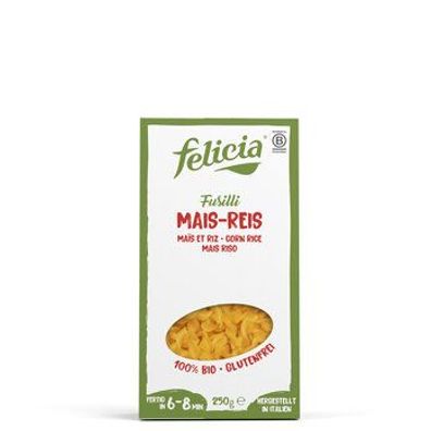 Felicia 3x Felicia Bio Mais-Reis Fusilli glutenfrei 250g