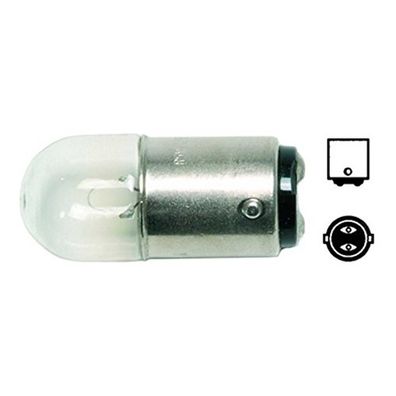 Kugellampe Sockel BA15d, Blink- und Brem Philips, 12 V 5 W