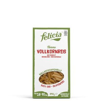 Felicia 3x Felicia Bio Vollkornreis Penne glutenfrei 250g