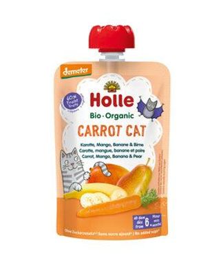 Holle 3x Carrot Cat - Karotte, Mango, Banane & Birne 100g
