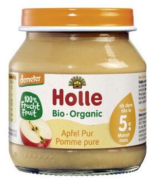Holle 3x Apfel pur 125g