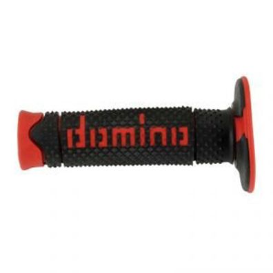 DOMINO Griffgummi "A260" Typ: Offroad, g schwarz / rot