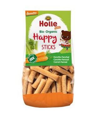 Holle 6x Bio-Happy Sticks Karotte-Fenchel 100g