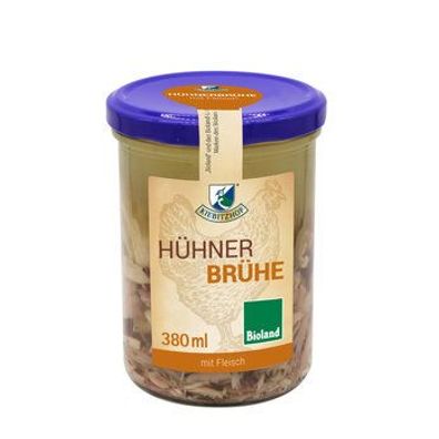 Kiebitzhof 6x Hühnerbrühe mit Fleisch 380g