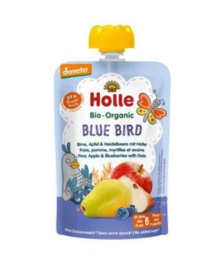 Holle 6x Blue Bird - Birne, Apfel & Heidelbeere mit Hafer 100g