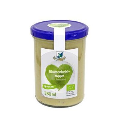 Kiebitzhof 3x Bio Blumenkohlsuppe mit Kokosmilch 380ml