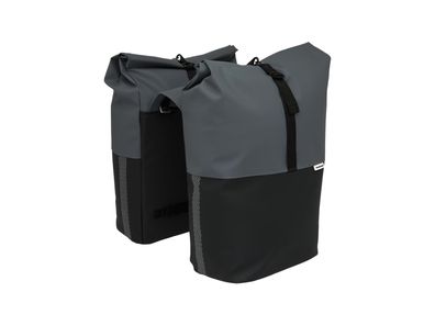 NEW LOOXS Doppeltasche "Nyborg Double" V dark grey / black