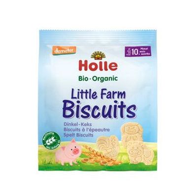 Holle 6x Bio-Little Farm Biscuits Dinkel 100g