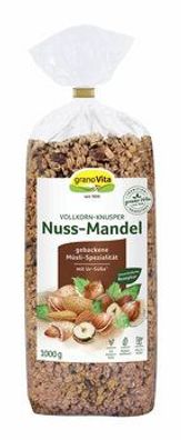 granoVita 6x Vollkorn-Knusper Nuss-Mandel 1000g