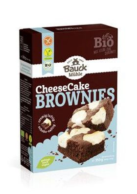 Bauck Mühle 6x Cheesecake Brownies Bio, glutenfrei 350g