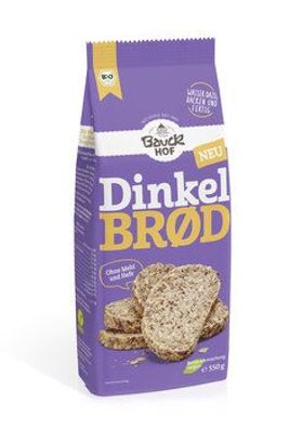 Bauck Mühle 6x Dinkel Brød 550g Bio 550g