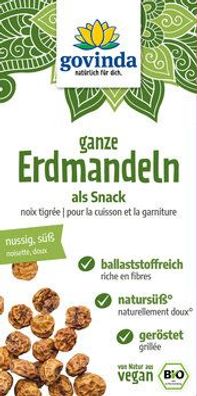 Govinda 6x Erdmandeln naturell ganz 250g